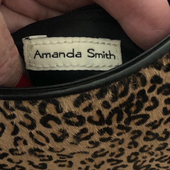 Amanda Smith leopard print pony hair purse - Picture 4 of 8